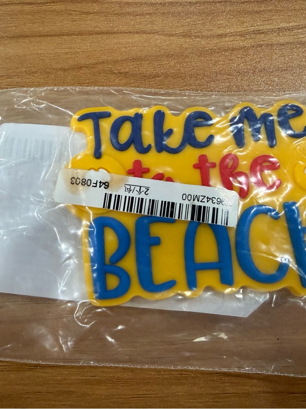Bogg Bit - Take Me to the Beach NWT